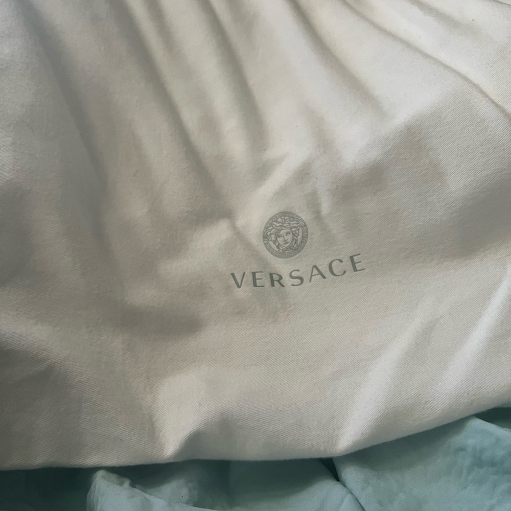 VERSACE denim Le Medusa mini tote - Picture 5 of 8